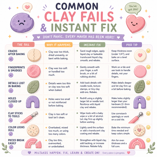 Common Clay Fails & Instant Fix